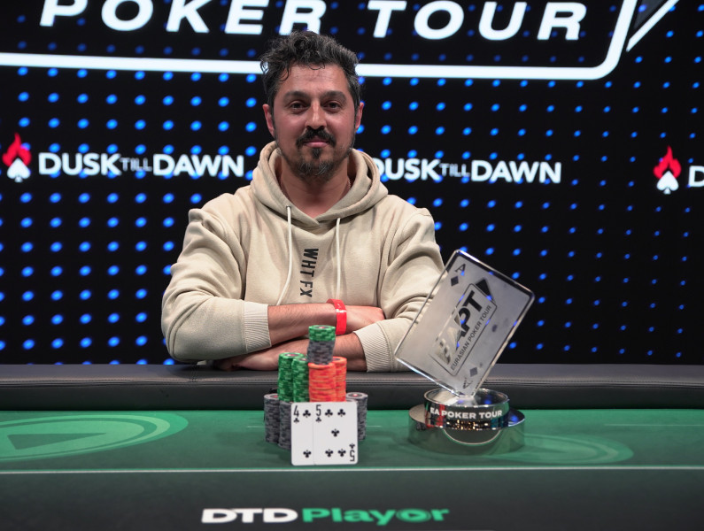 Ali Ayub is the first champion of the new EAPT season. He won a tournament in the UK (£67,000)