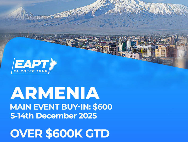 In December, EAPT is coming to Armenia with a $600,000+ festival.